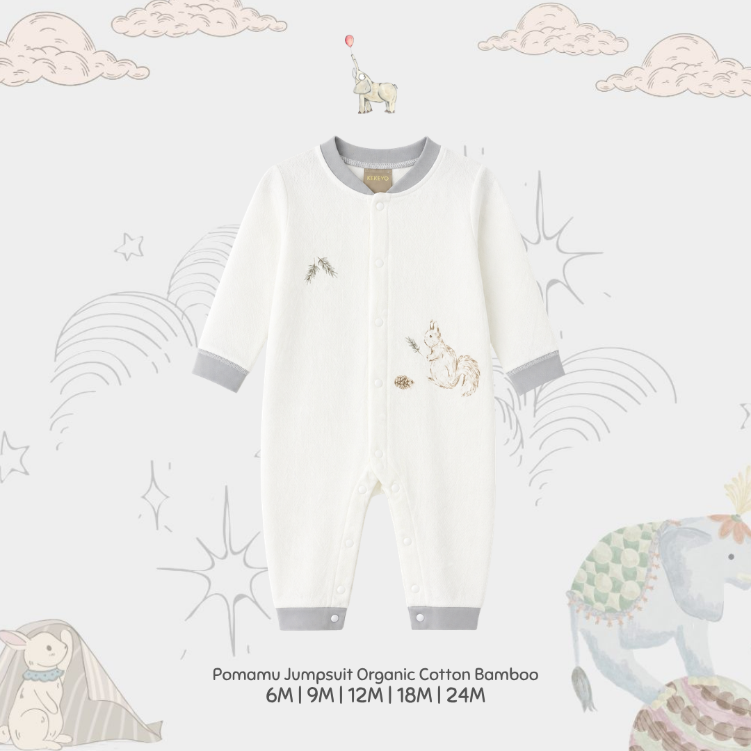 KEKEYO Baby Jumpsuit | Baju Terusan Bayi | 6M 9M 12M 18M 24M