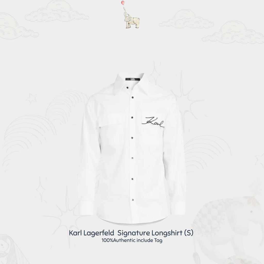 Karl Lagerfeld  Signature Longshirt