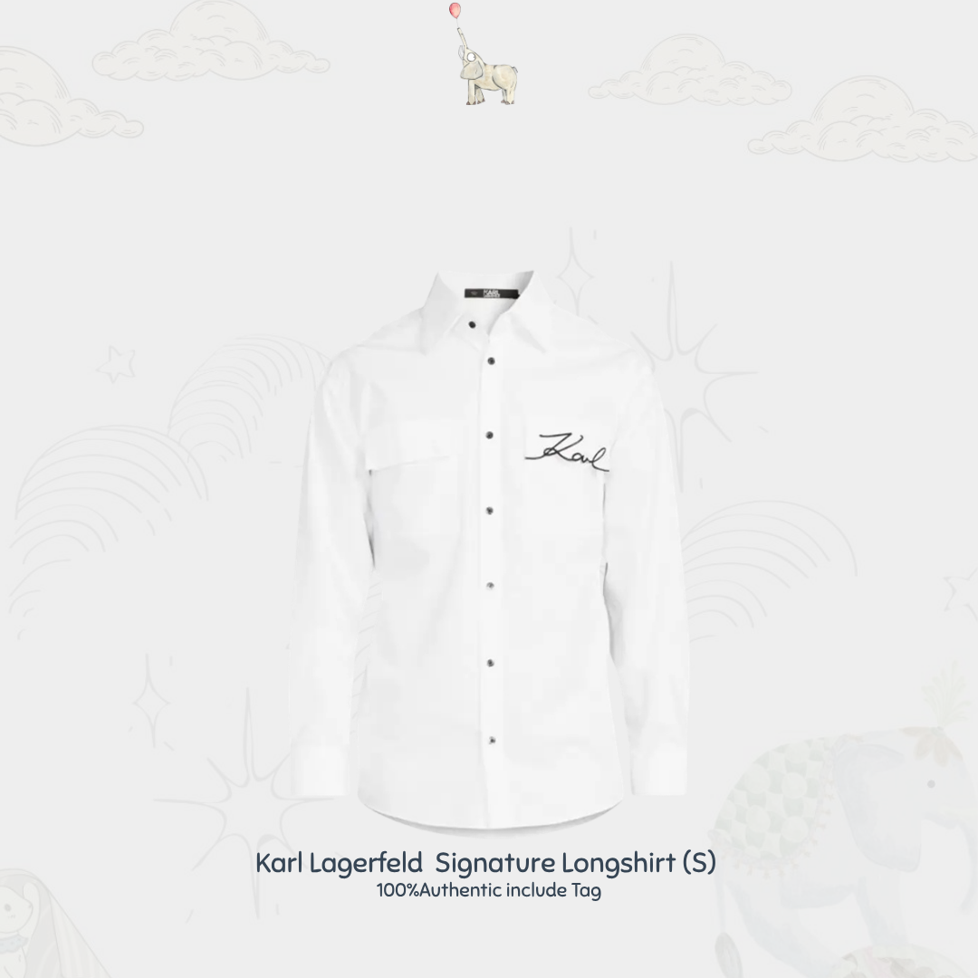 Karl Lagerfeld  Signature Longshirt