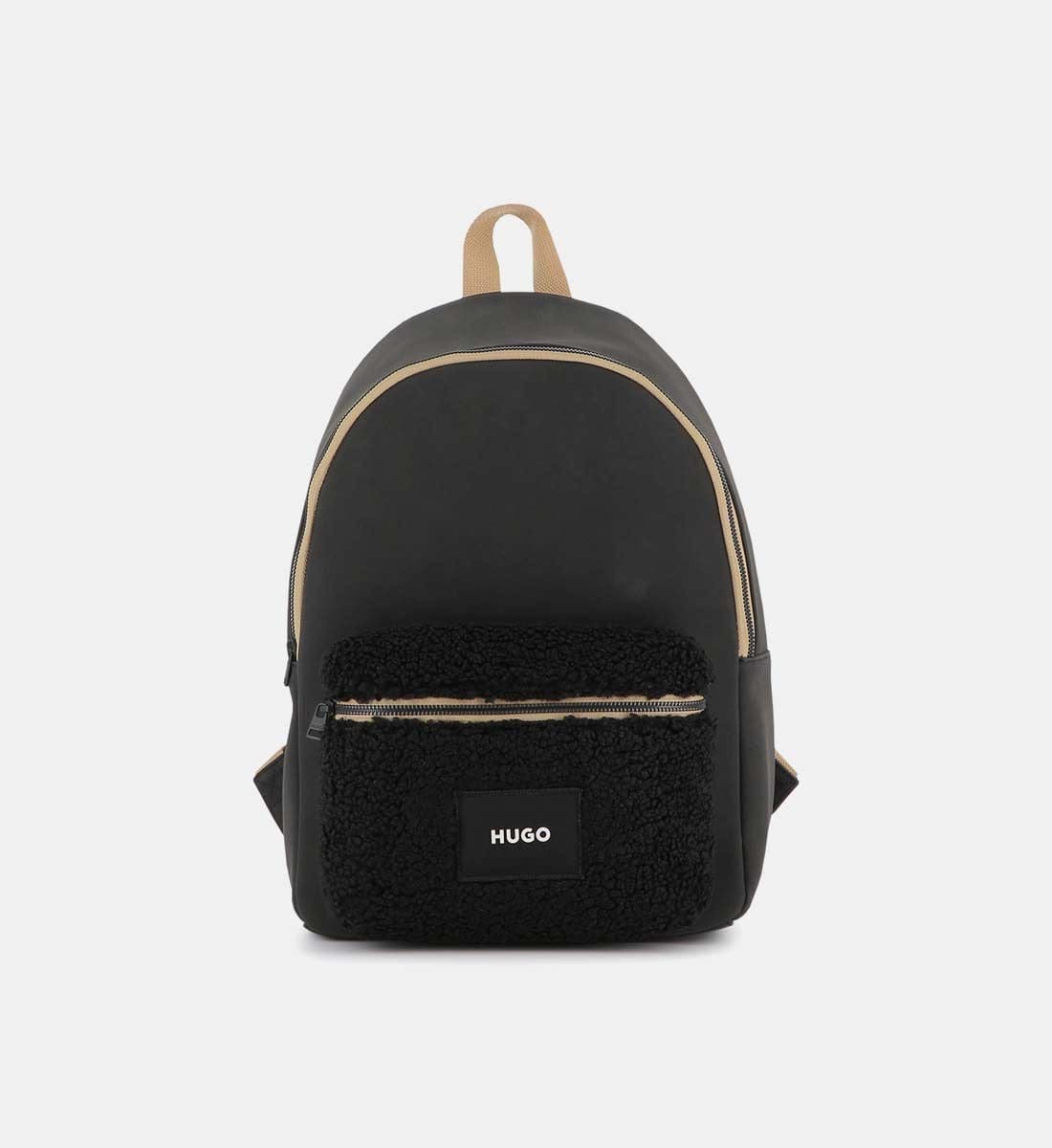 Hugo Rucksack Backpack Black | Size W27cm D14cm H39Cm