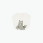Stella McCartney Kids Bear Print Cotton Romper Bibs Pajamas