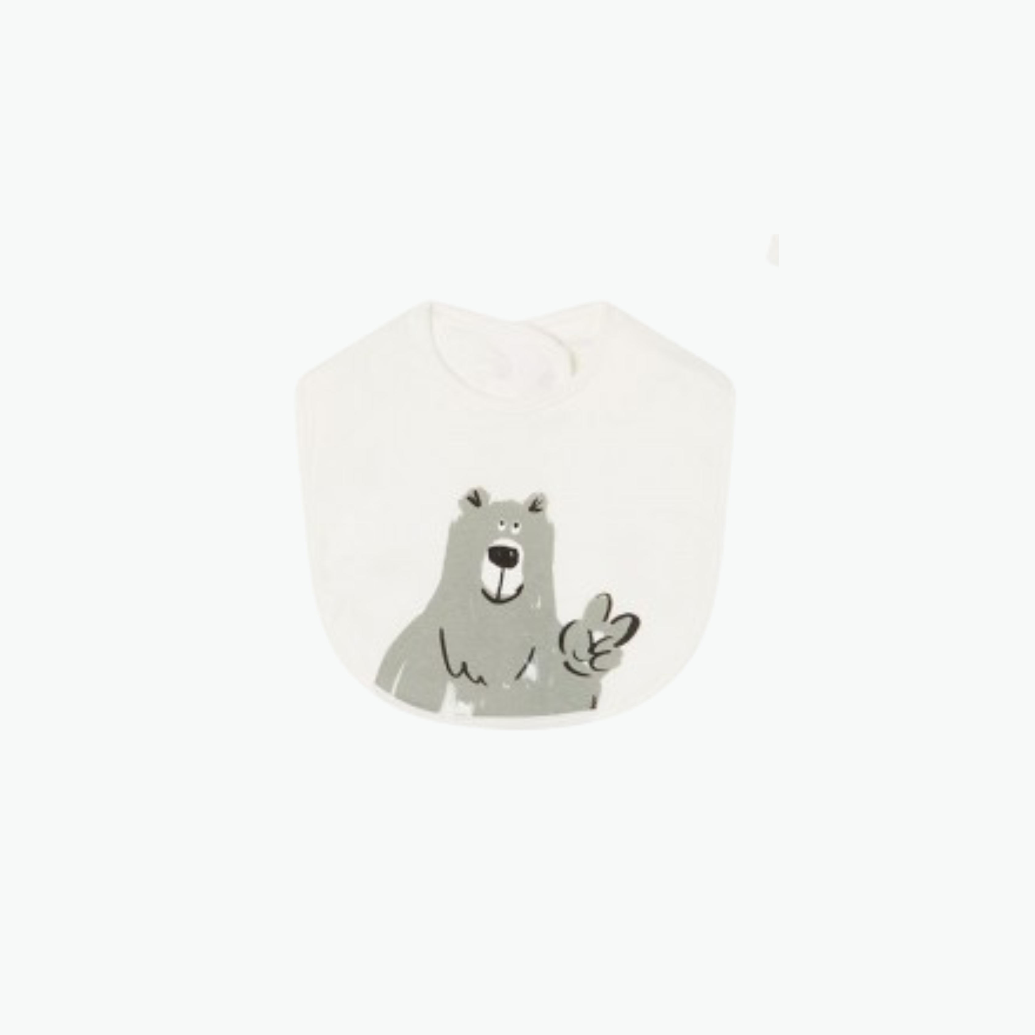 Stella McCartney Kids Bear Print Cotton Romper Bibs Pajamas