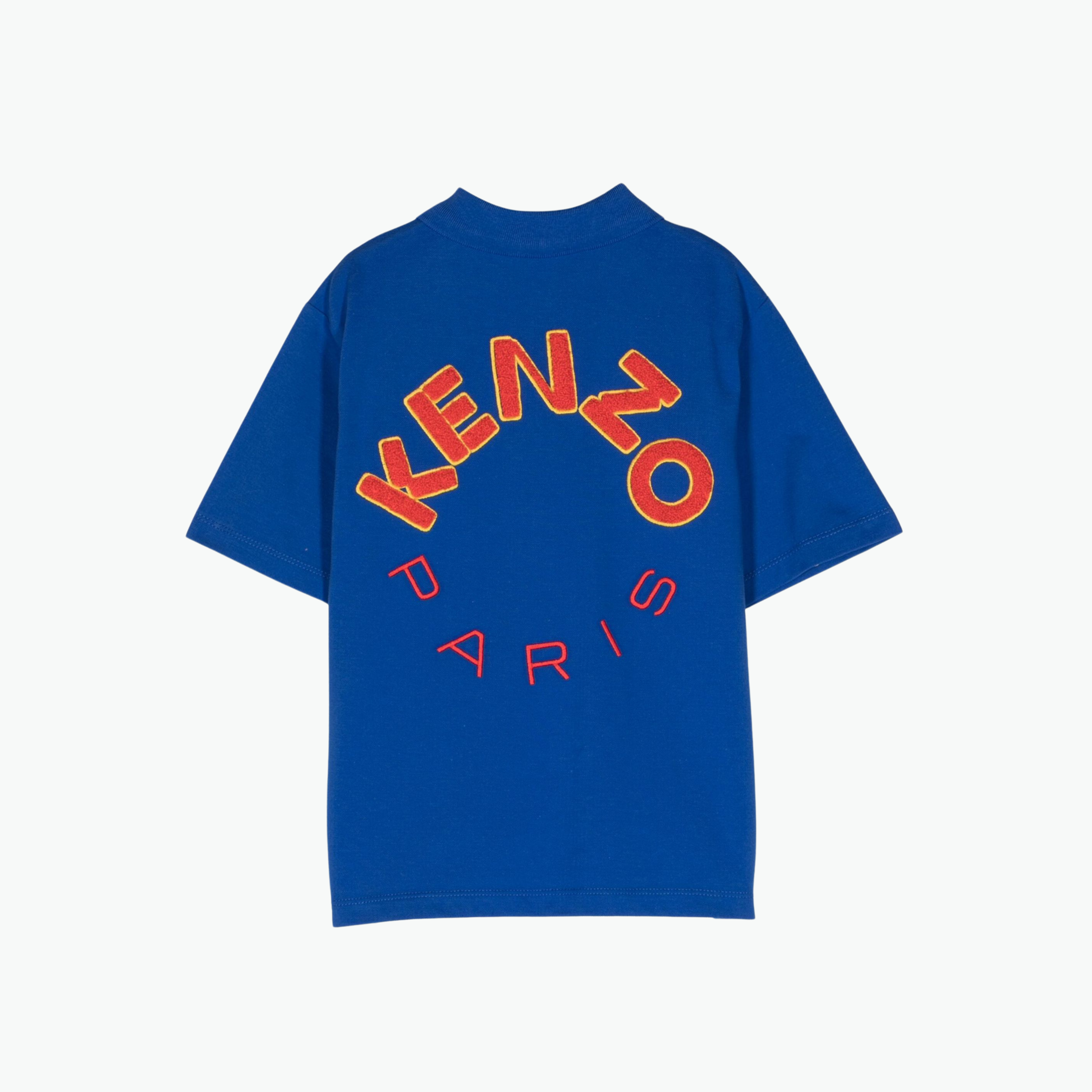Kenzo Logo-Embroidered Cotton Polo Shirt