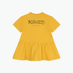 Kenzo Tiger-Appliquéd Cotton Dress