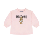 Moschino Kids Teddy Bear-Print Cotton Sweatshirt