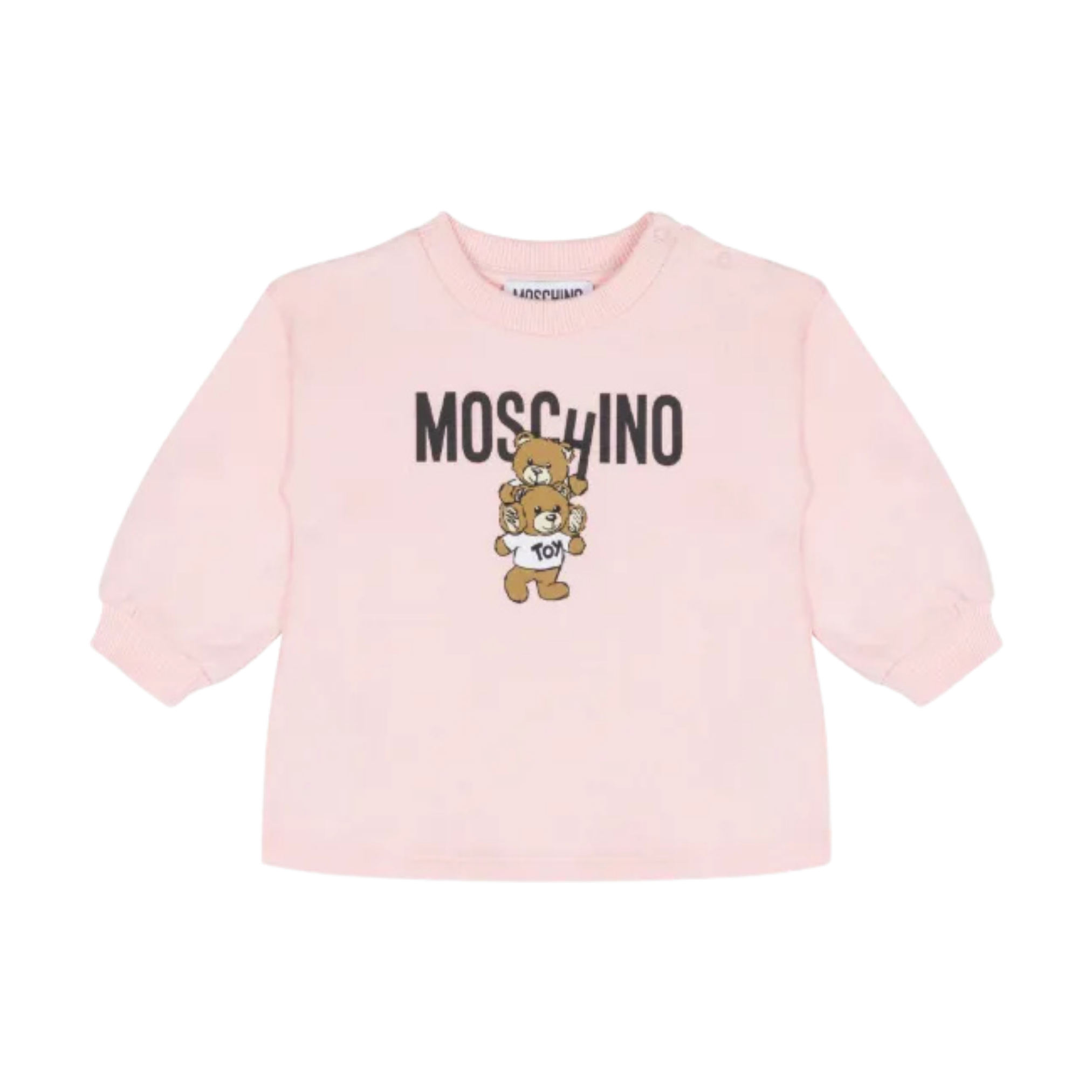 Moschino Kids Teddy Bear-Print Cotton Sweatshirt