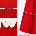 Kekeyo Red Dress Dot | 8Y