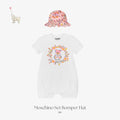 Moschino Set Romper Hat