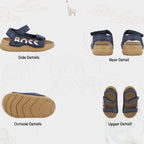Boss Kidswear Strap Sandals Navy
