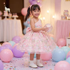 Kekeyo Glomy Rainbow Dress | 4Y
