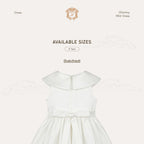 Kekeyo Glommy Dress White | 4Y 6Y