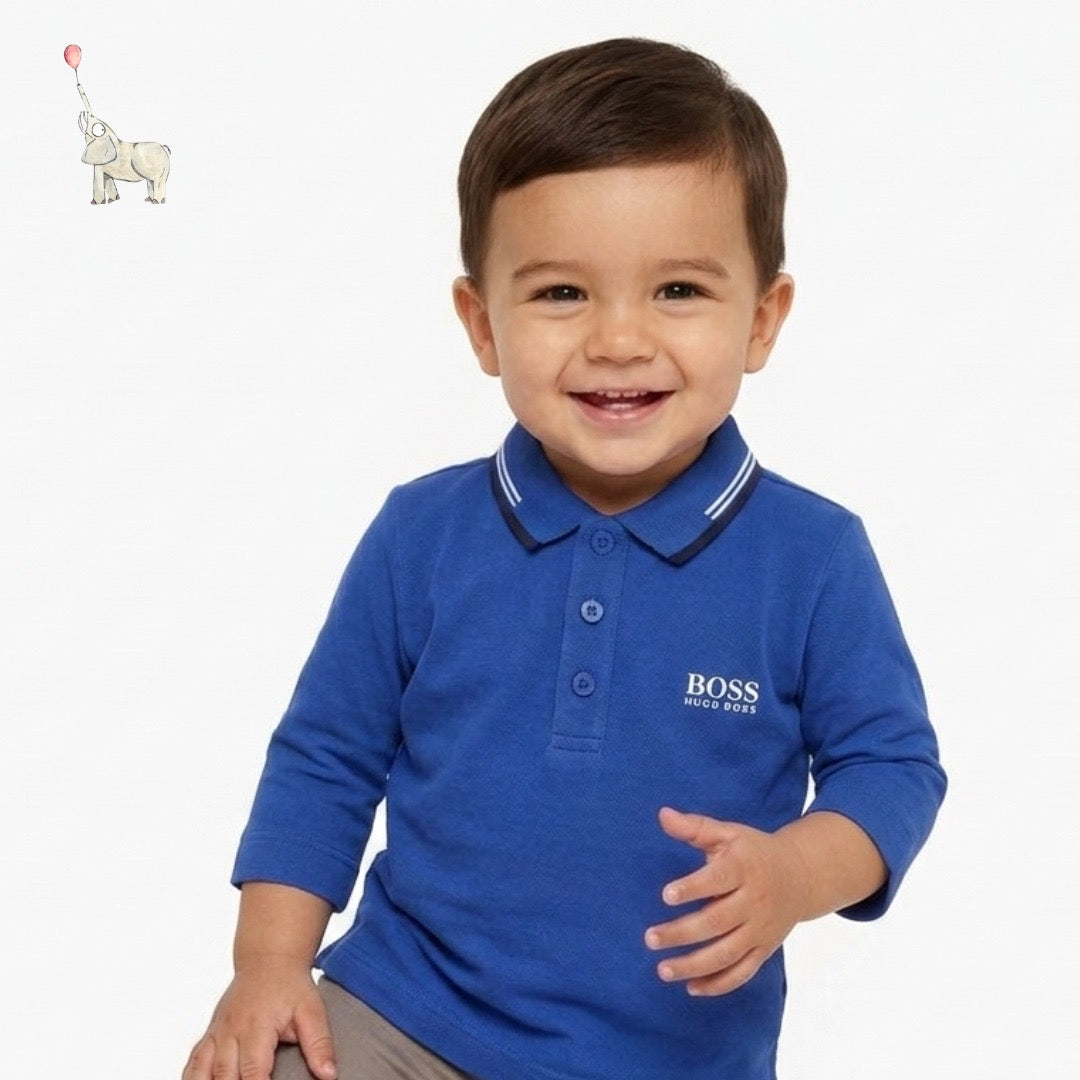 Boss Polo Shirt Blue | 12M
