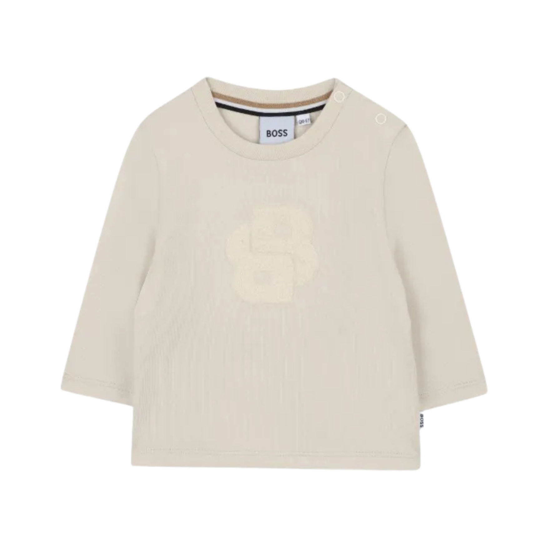 Boss Logo-Embroidered Long-Sleeve T-Shirt