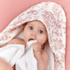 Tartine Et Chocolat Baby Towel in Pink