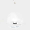 Moschino Beanie Hat White