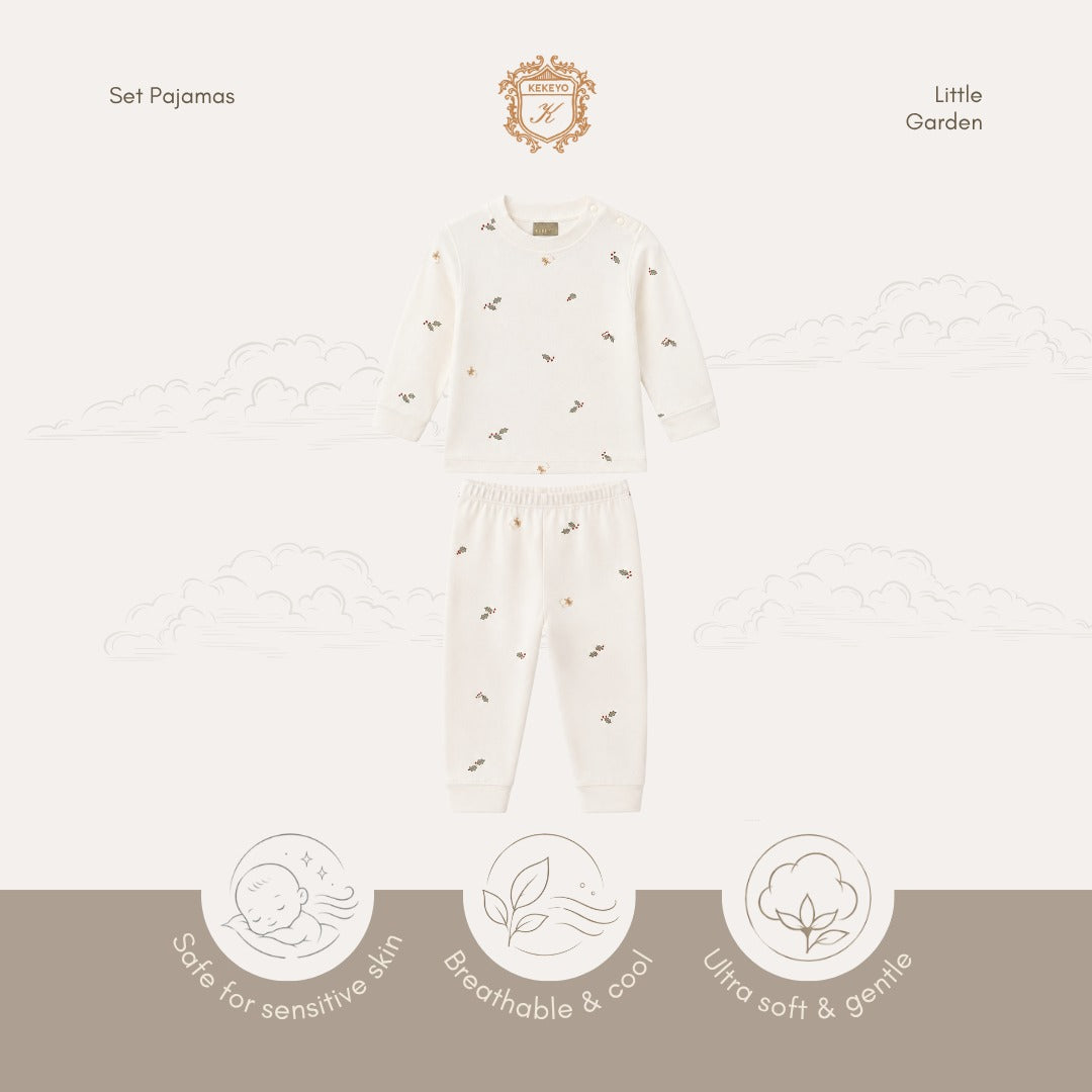 Kekeyo Set Pajamas Litle Garden | 1Y 2Y 3Y