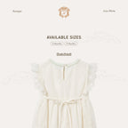 Kekeyo Romper Ana White | 3M 9M