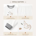 Kekeyo Set Pajamas Woodland Squirrel | 1Y 2Y 3Y 4Y