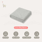 KEKEYO Blanket Grey Basic Cotton