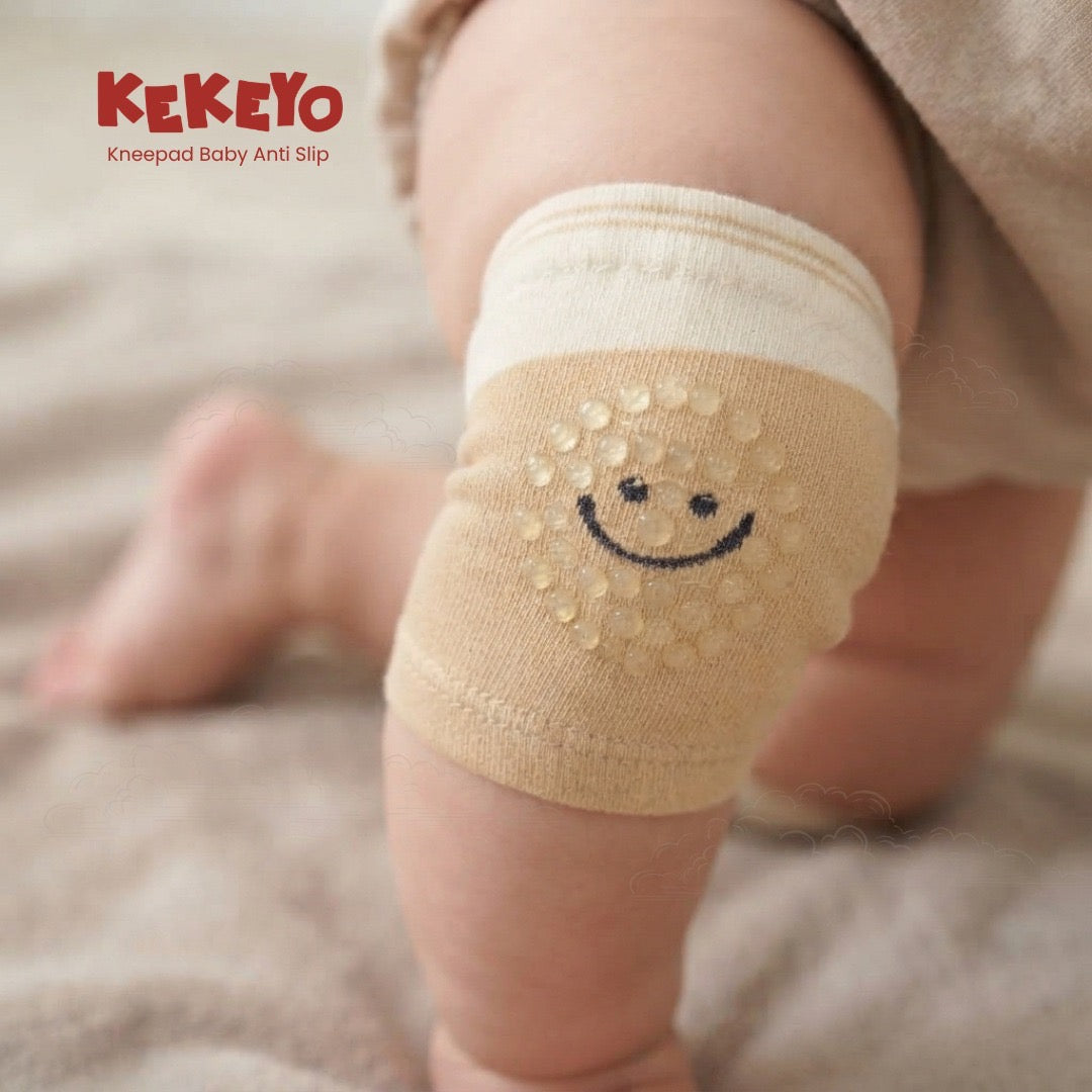 Kekeyo Kneepad Baby Anti slip - Smile Beige