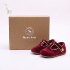 Nube-Plain Velvet Maroon