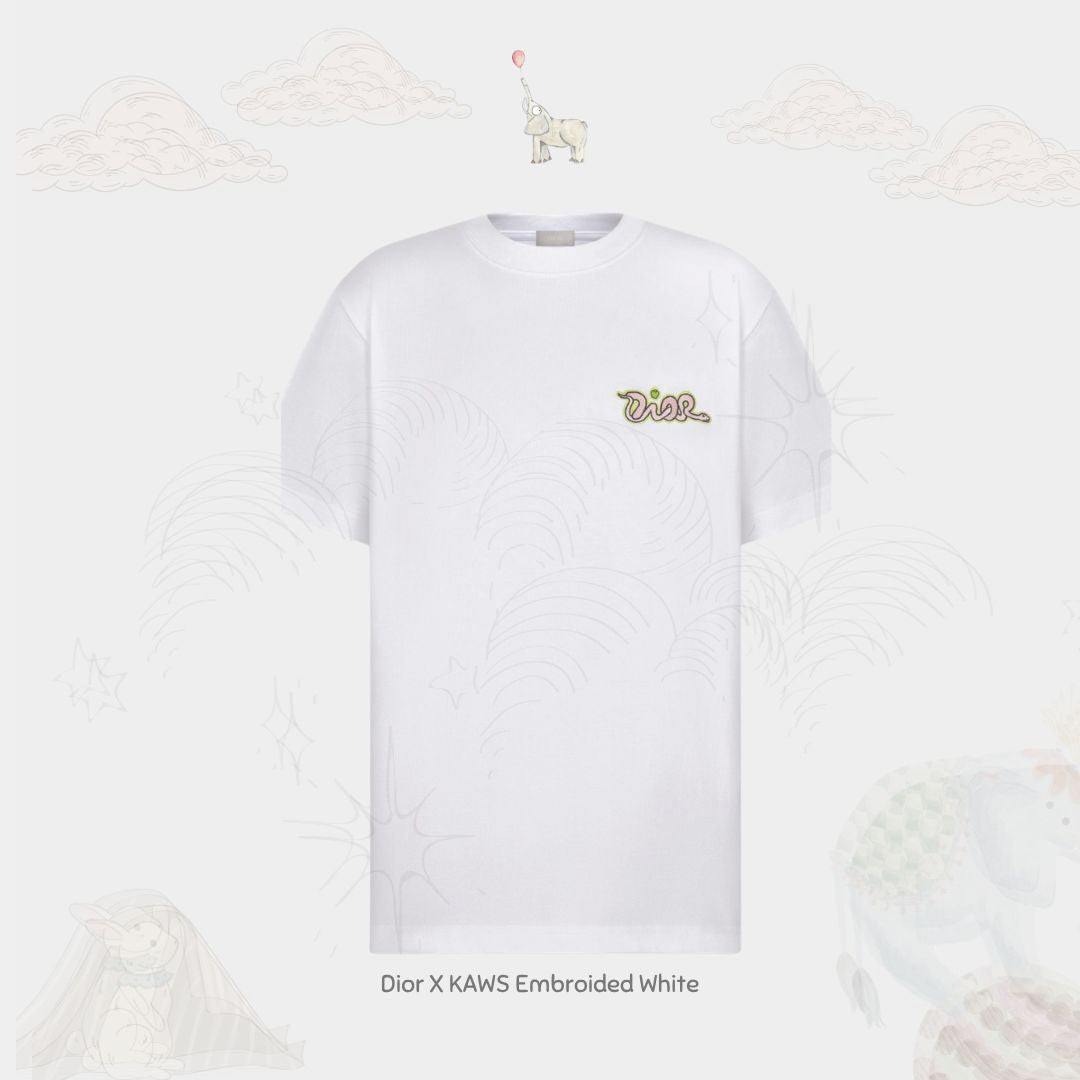 Dior X KAWS Embroidered