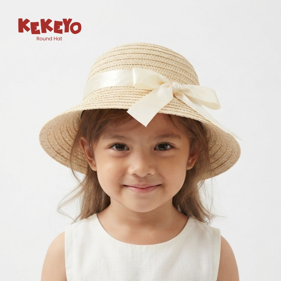 Kekeyo Kids Hat Round Brown