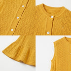 Kekeyo Lola Knit Top Yellow | 2Y