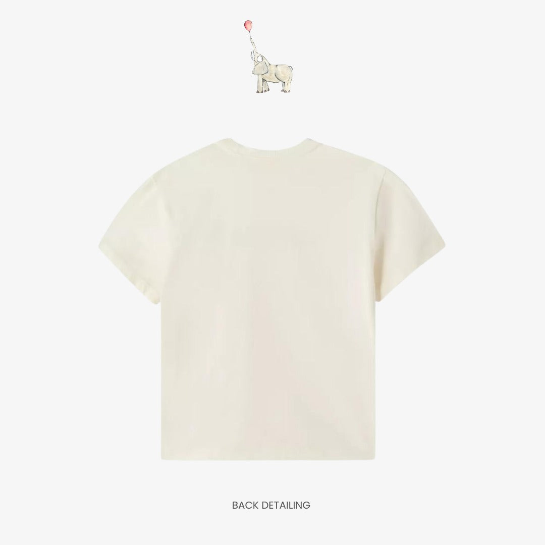 Off-White Big Bookish T-Shirt in Cotton | 12Y