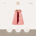 Kekeyo Golden Pink Dress | 6M 1Y 2Y 4Y | Free Box