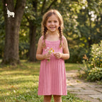 Kekeyo Lola Knit Dress Pink | 6Y