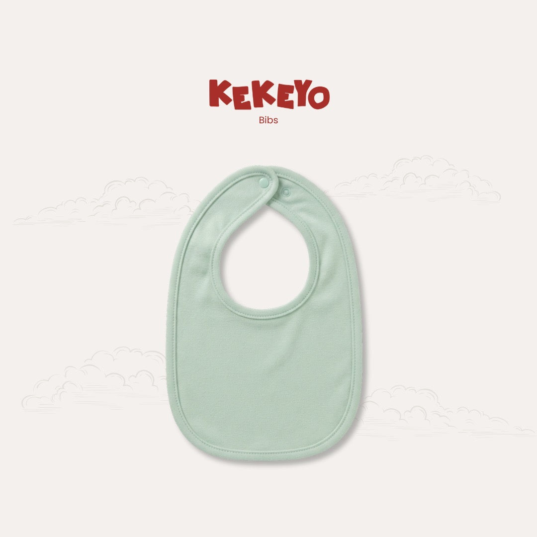 Kekeyo 2-in-1 Baby Set (Hat & Bibs) 0-3M Newborn | Green Series
