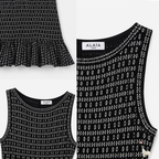 ALAIA Midi dress black (L)