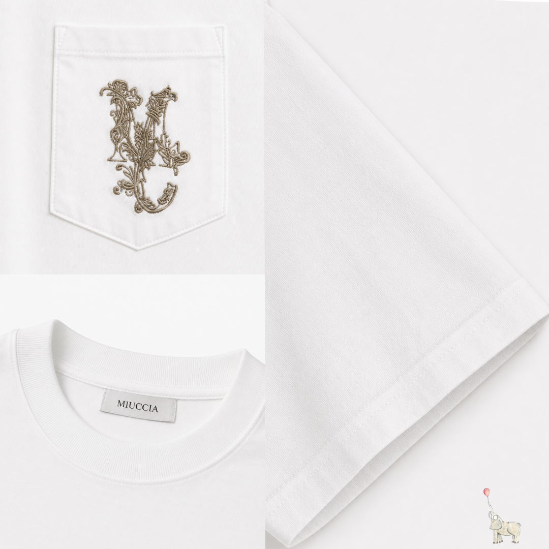 Miuchia T-Shirt White L ( Non Registered)