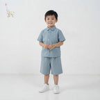 Kekeyo Denim Organic Cotton Top Pants Set | 4 - 14Y