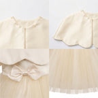 Kekeyo Cape & Dress Glommy Off White | 4Y