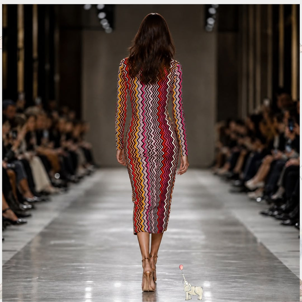 Missoni Dress Zigzag L ( Non Registered )