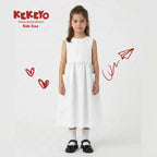 Kekeyo Dress Royal Bloom White | 8Y 10Y 12Y S M L