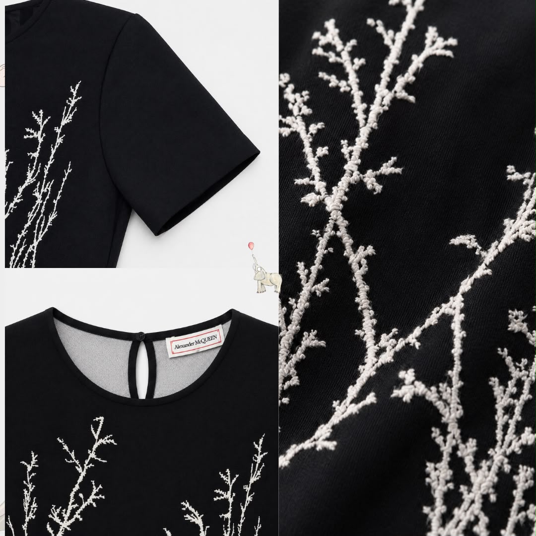 Alexander Mcqueen Black  Dress M ( Non Registered)