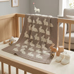Kekeyo Premium Rabbit Knitted Blanket