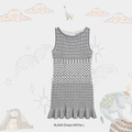 ALAIA Midi dress white ( L )