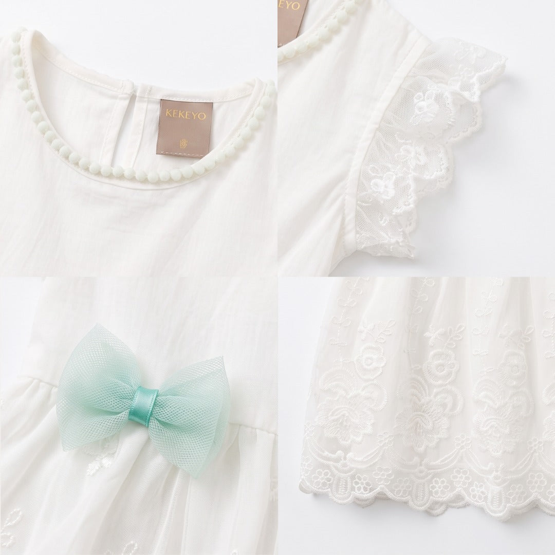 Kekeyo Romper Ana White | 3M 9M