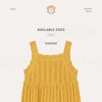 Kekeyo Lola Knit Dress Yellow | 6Y