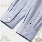 Boss Shirt Blue Long Sleeve