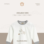 Kekeyo Set Pajamas Woodland Squirrel | 1Y 2Y 3Y 4Y