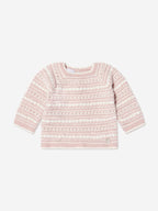 Paz Rodriguez 2-Piece Knit Set in Pink