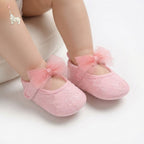 Mammyeve Flat Shoes Pink Bow