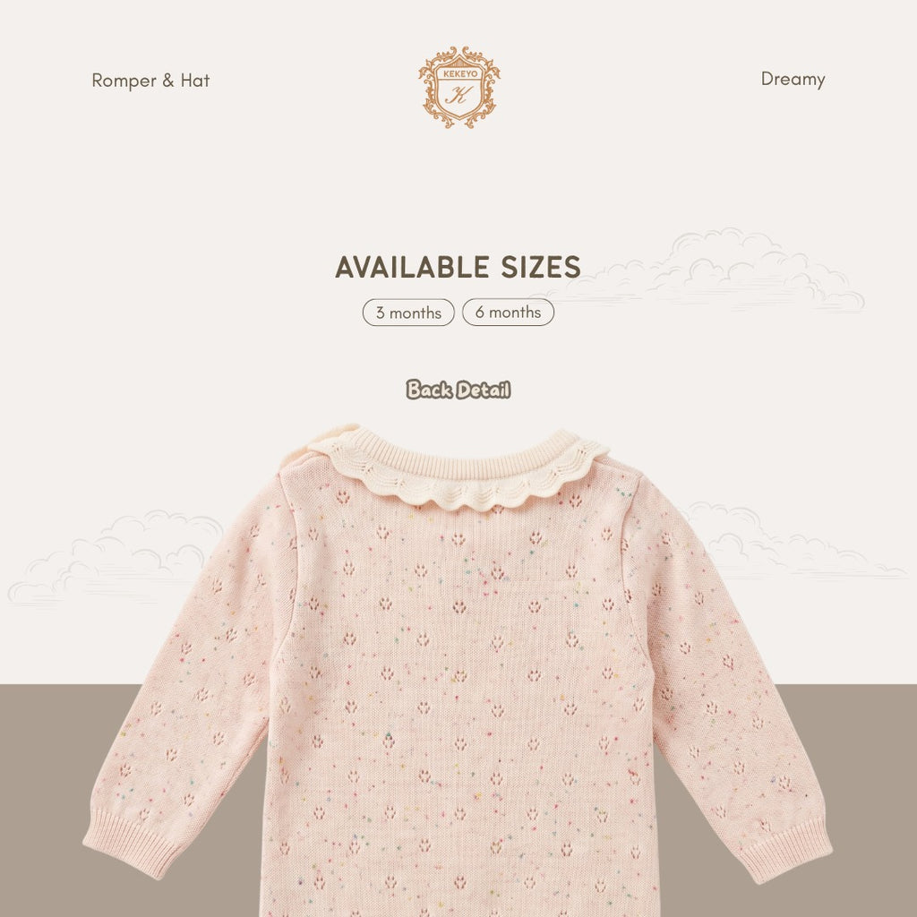 Kekeyo Romper & Hat Dreamy | 3M 9M