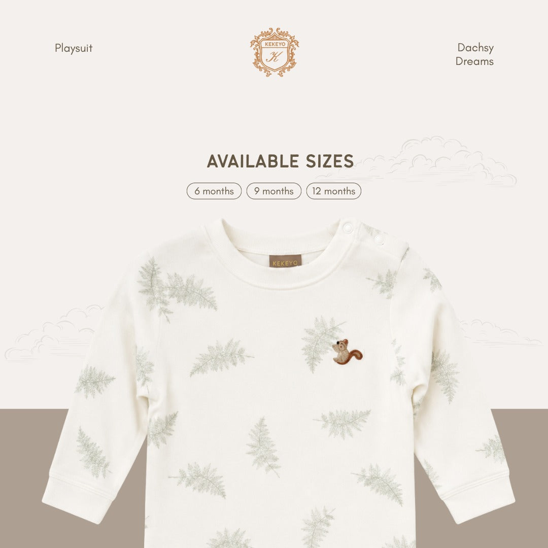 Kekeyo Playsuit Dacshy Dreams |6M 9M 12M