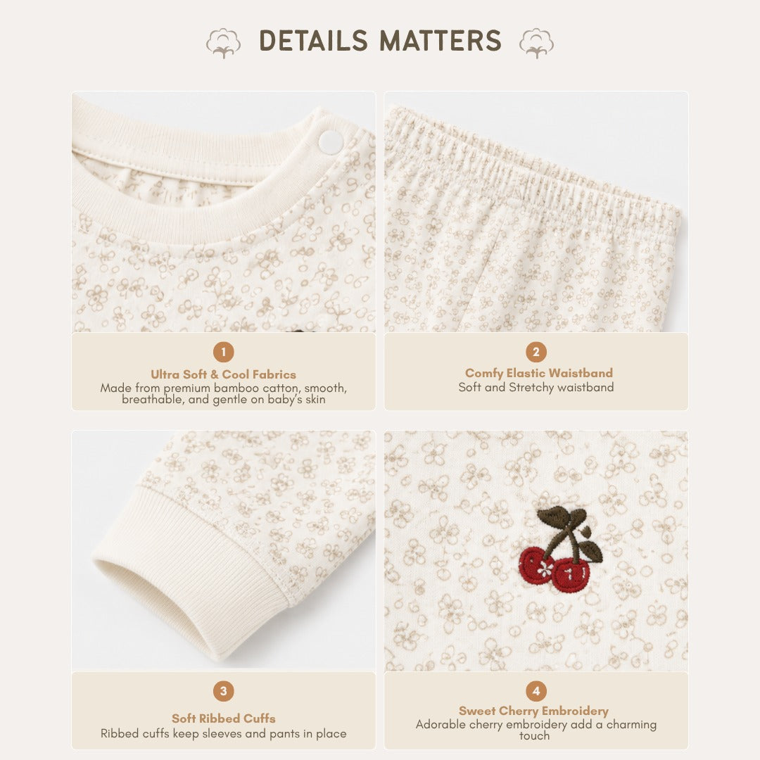 Kekeyo Set Pajamas Cherry Blossom | 9M 1Y 2Y